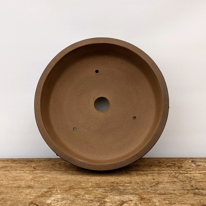 11" Round Unglazed Yixing Bonsai Pot (No. 1865)