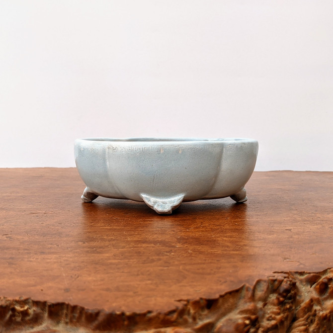 6" Glazed Yixing Bonsai Pot (No. 1768)