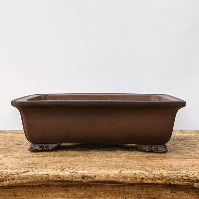 13" Unglazed Yixing Bonsai Pot (No. 1743)
