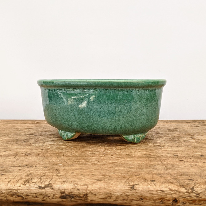 8" Glazed Yixing Bonsai Pot (No. 1880d)