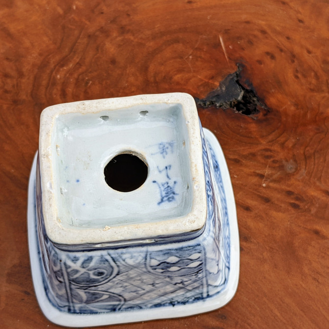 3" Japanese Tokoname Pot - Tani Ranzan (No. 1317)