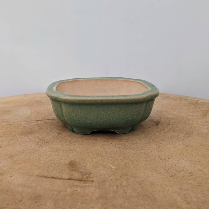 5" Glazed Yixing Bonsai Pot (No. 894b)