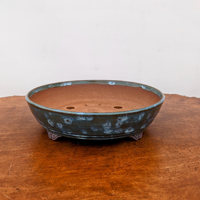 9" Handmade Bonsai Pot by Steven Gossert (No. 19)