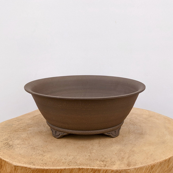 9" Handmade Bonsai Pot by Steven Gossert (No. 20)