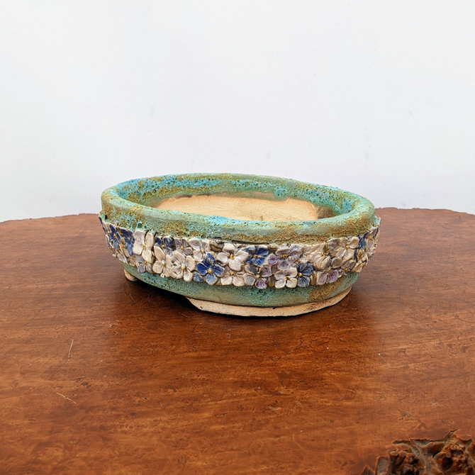 9" Terre O Vert Handmade Planter (No. 38)