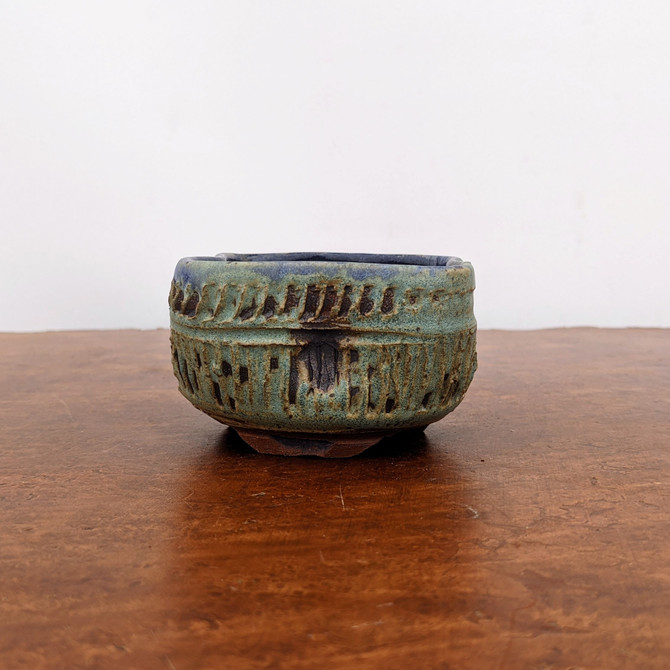 4" Handmade Pot by Paul Olson (No. 363)