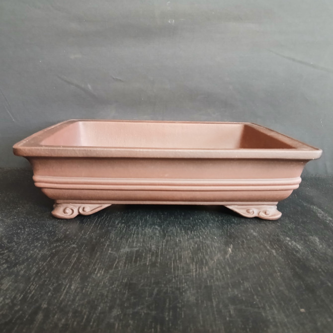 13" Unglazed Yixing Bonsai Pot (No. 2278)