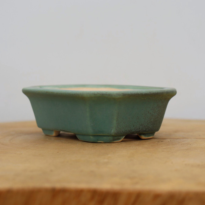 4" Glazed Yixing Bonsai Pot (No. 2001)