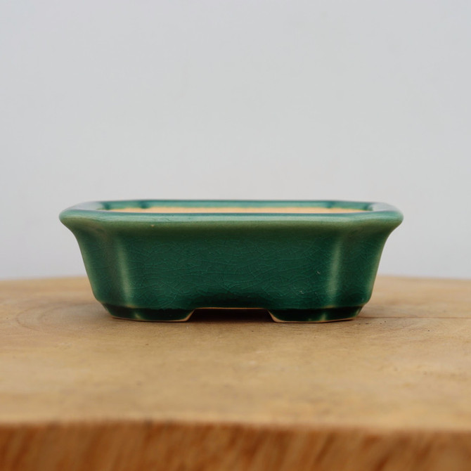 4" Glazed Yixing Bonsai Pot (No. 2003)