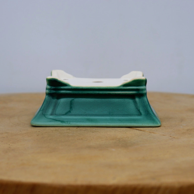 4" Glazed Yixing Bonsai Pot (No. 2014)