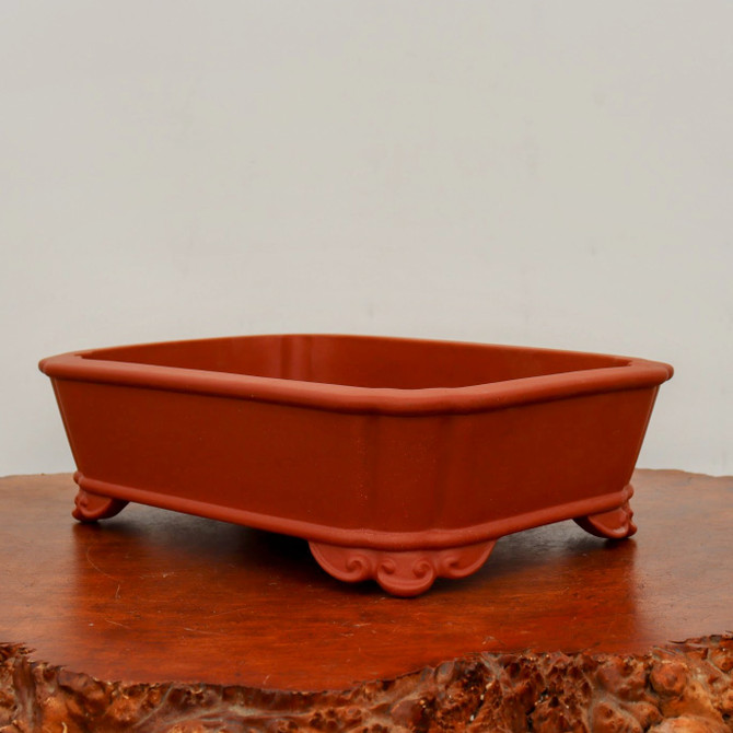 13" Unglazed Yixing Bonsai Pot (No. 2353)