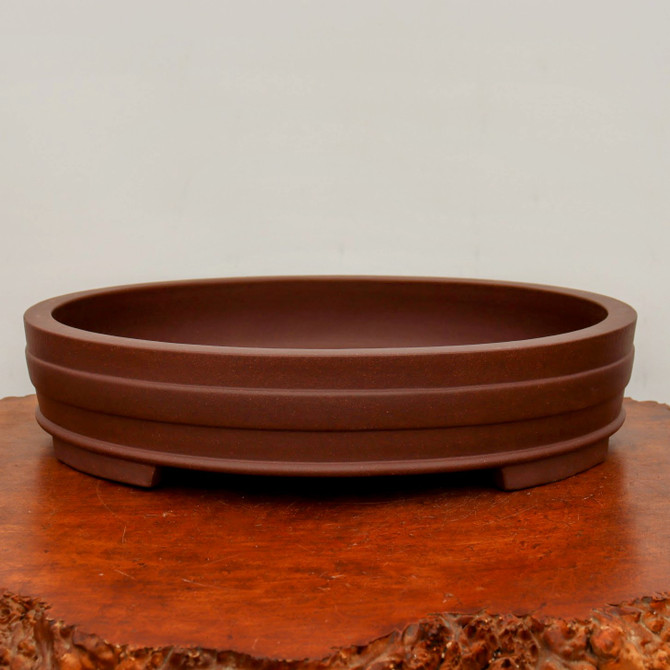 17" Unglazed Yixing Bonsai Pot (No. 2347)