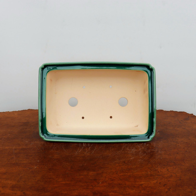 9" Glazed Yixing Bonsai Pot (No. 2332b)