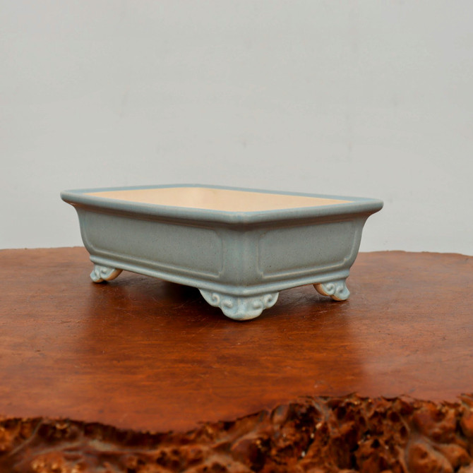 9" Glazed Yixing Bonsai Pot (No. 2332c)