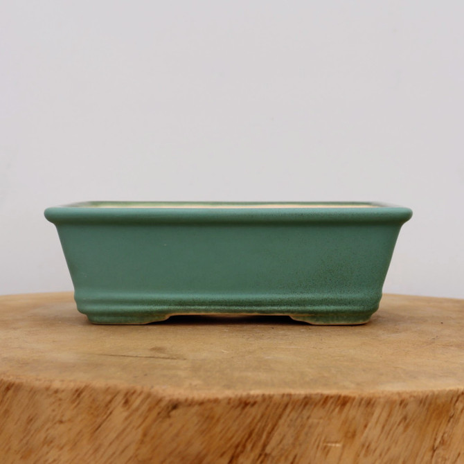 7" Glazed Yixing Bonsai Pot (No. 2053)