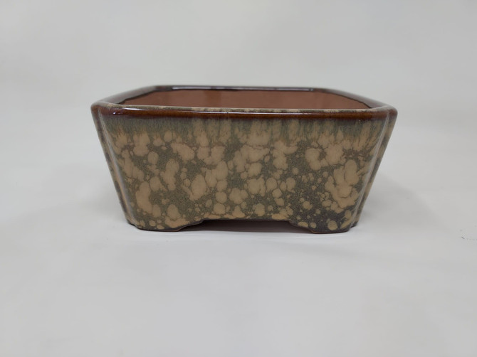 5" Glazed Yixing Bonsai Pot (YX1053a)