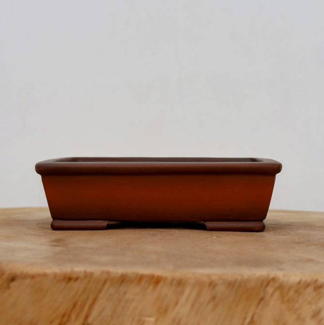 5" Unglazed Yixing Bonsai Pot (No. 2387)