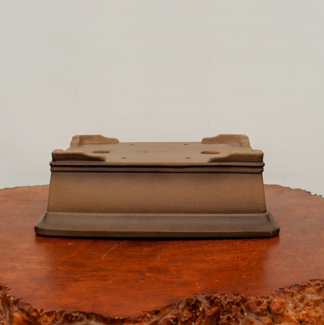 13" Unglazed Yixing Bonsai Pot (No. 2377)