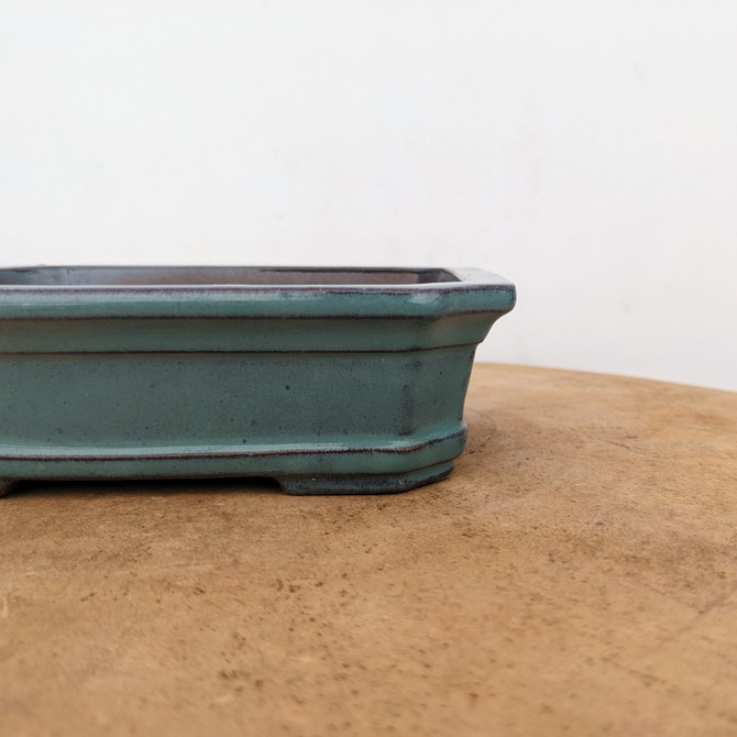 6" Glazed Yixing Bonsai Pot (No. 2374c)