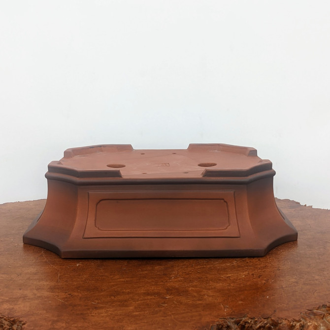 15" Unglazed Yixing Bonsai Pot (No. 2378)