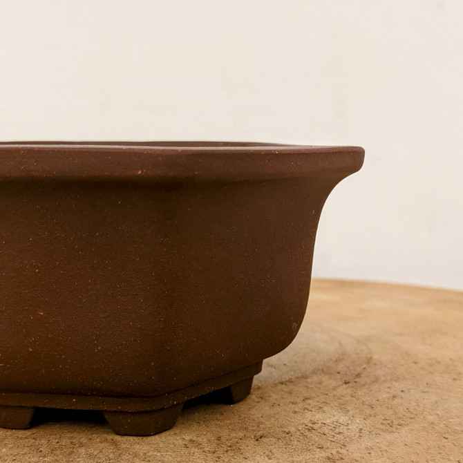 5" Unglazed Yixing Bonsai Pot (No. 2391c)