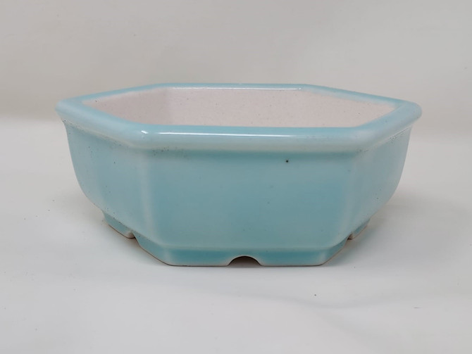 5"  Glazed Yixing Bonsai Pot (YX885-1)