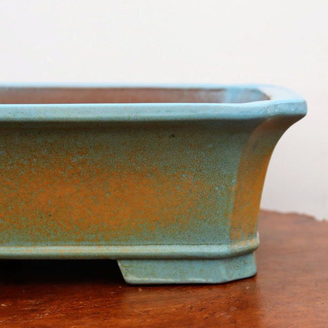 15-Inch Glazed Yixing Bonsai Pot (No. 2419)