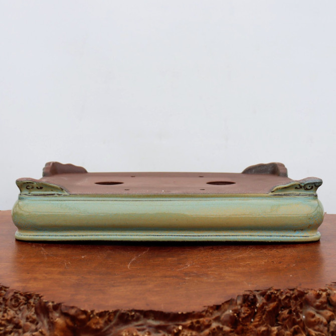 15-Inch Glazed Yixing Bonsai Pot (No. 2407e)