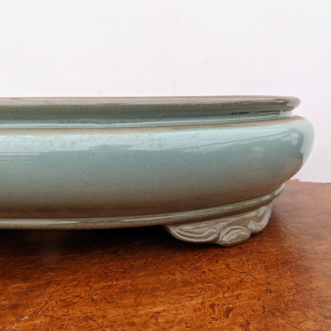 19-Inch Glazed Yixing Bonsai Pot (No. 2370b)