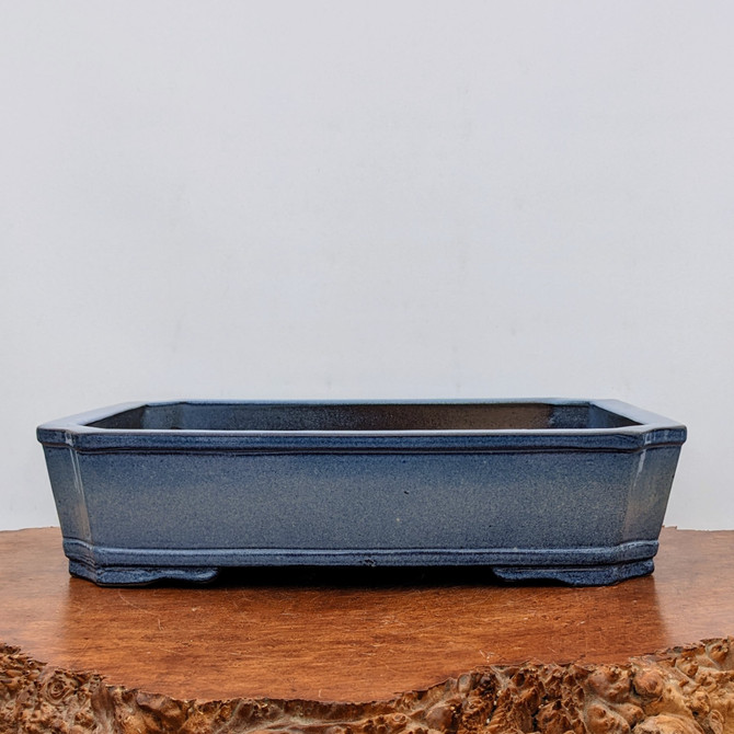 17-Inch Glazed Yixing Bonsai Pot (No. 2363b)