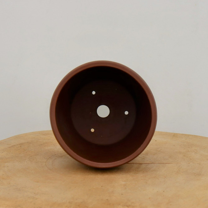 5" Etched Yixing Bonsai Pot (No. 2146)
