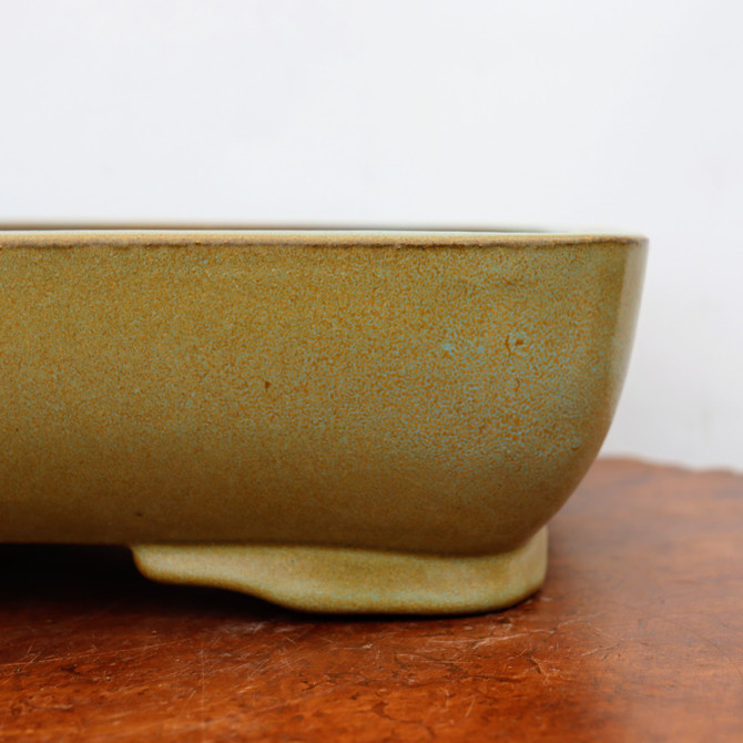 15" Glazed Yixing Bonsai Pot (No. 2294d)