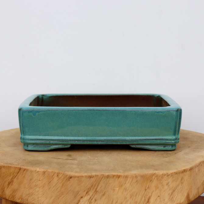 10-Inch Glazed Yixing Bonsai Pot (No. 2315f)