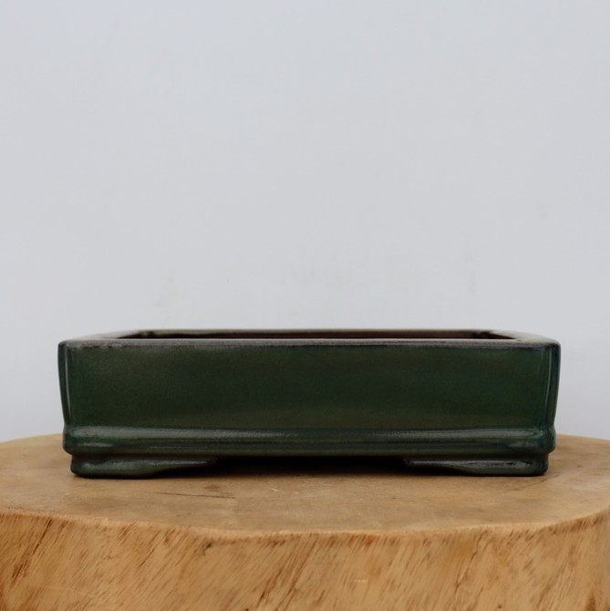 10-Inch Glazed Yixing Bonsai Pot (No. 2315m)