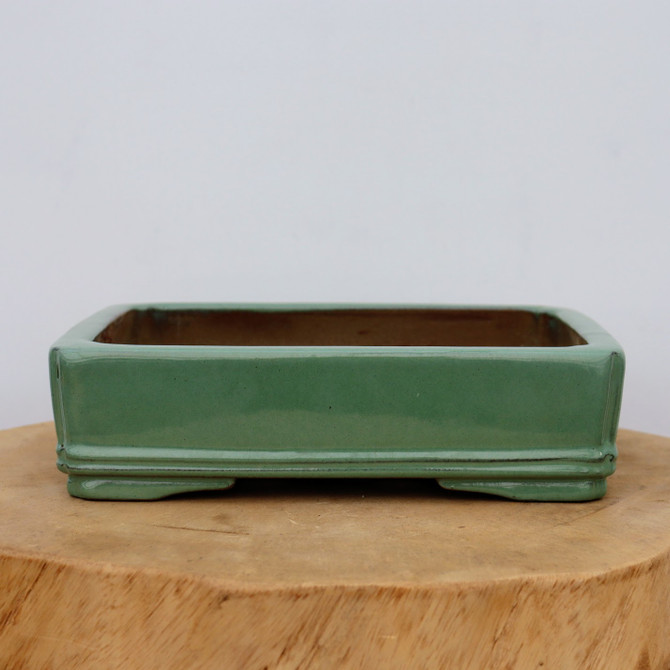 10-Inch Glazed Yixing Bonsai Pot (No. 2315s)