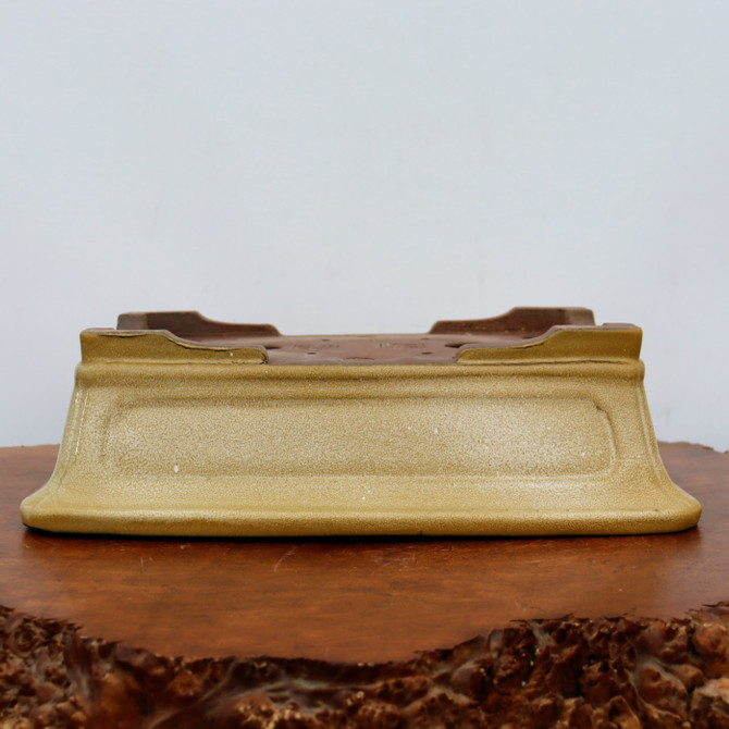 15-Inch Glazed Yixing Bonsai Pot (No. 2293b)