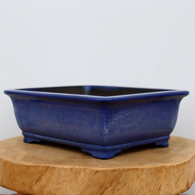 11-Inch Glazed Yixing Bonsai Pot (No. 2304a)