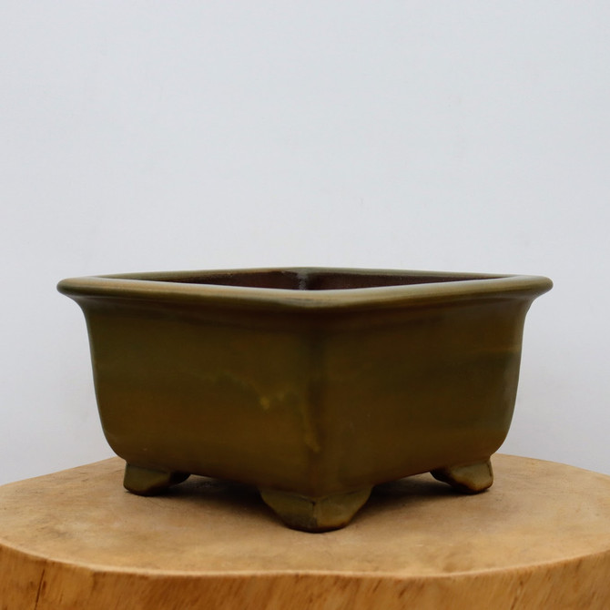 9-Inch Glazed Yixing Bonsai Pot (No. 2307d)