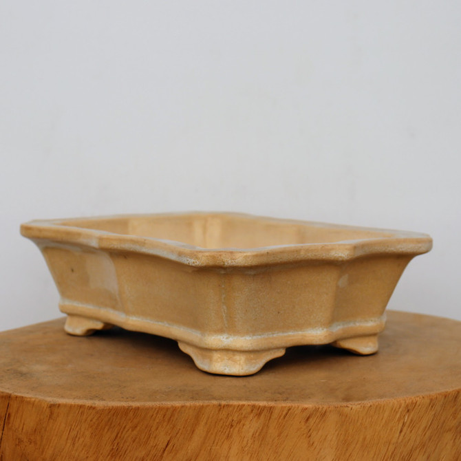 11-Inch Glazed Yixing Bonsai Pot (No. 2310e)