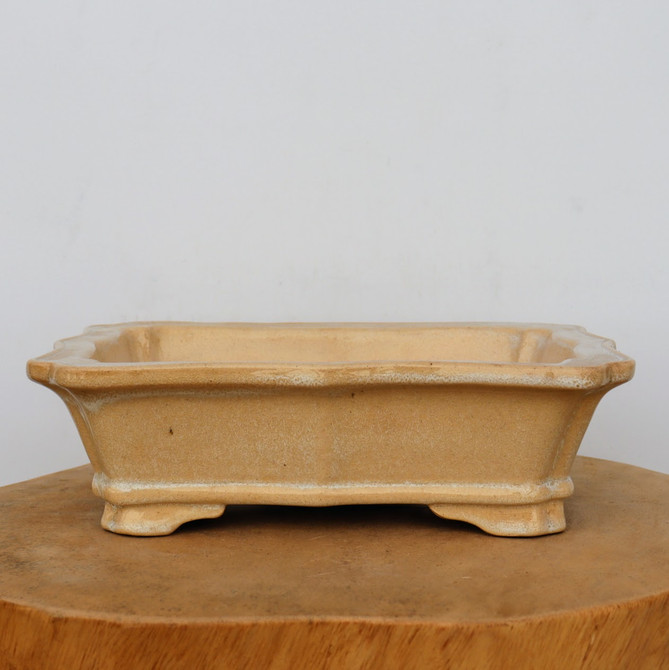 11-Inch Glazed Yixing Bonsai Pot (No. 2310e)