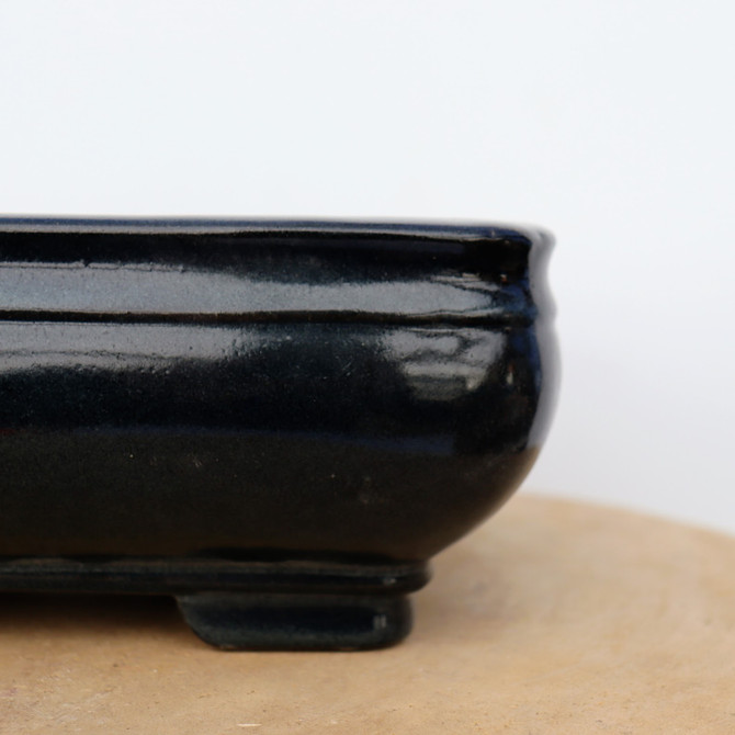 9-Inch Glazed Yixing Bonsai Pot (No. 2303a)