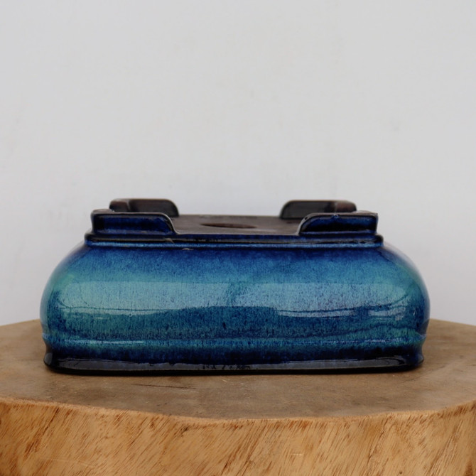 9-Inch Glazed Yixing Bonsai Pot (No. 2303f)