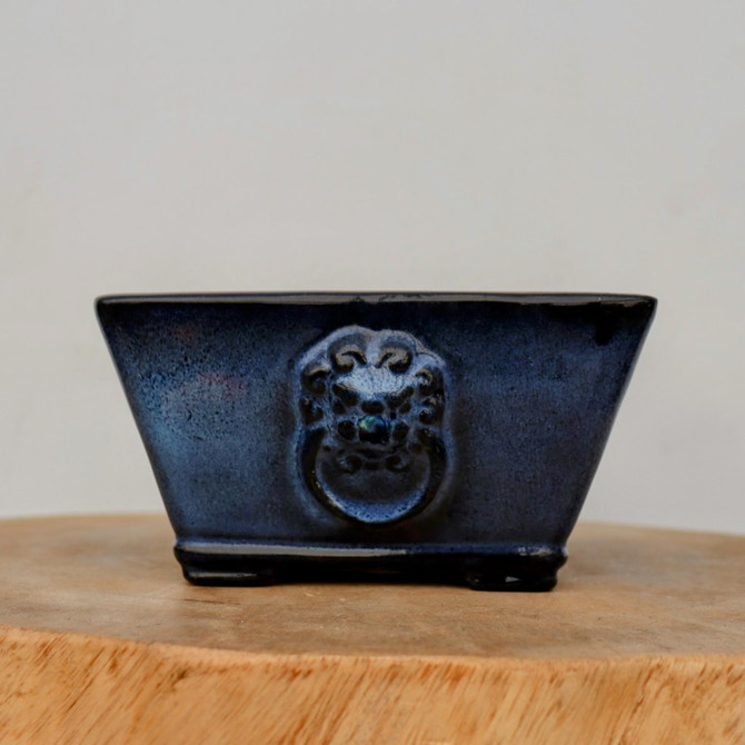 9-Inch Glazed Yixing Bonsai Pot (No. 2312a)