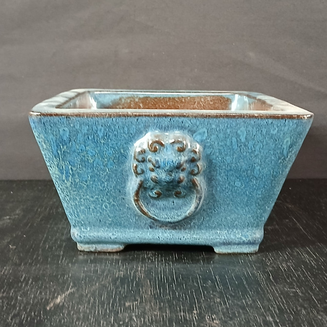 9-Inch Glazed Yixing Bonsai Pot (No. 2312b)