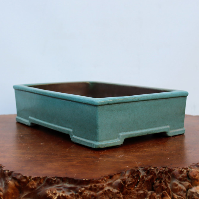 13-Inch Glazed Yixing Bonsai Pot (No. 2298c)