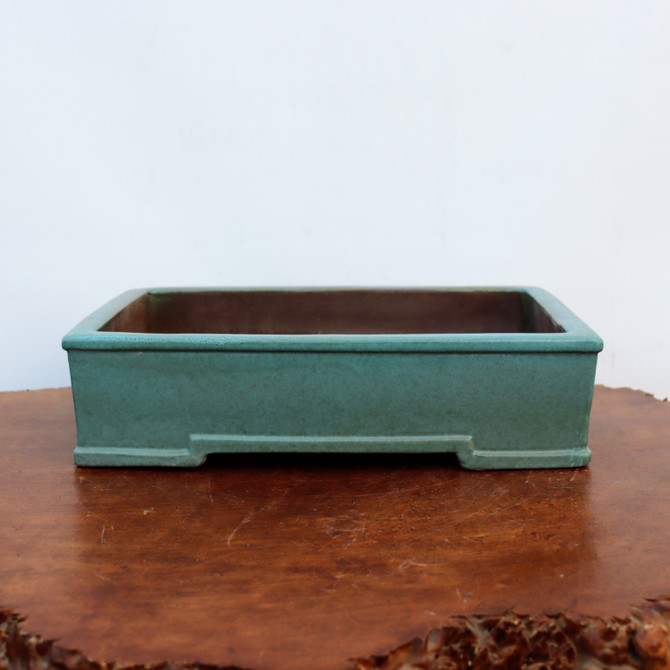 13-Inch Glazed Yixing Bonsai Pot (No. 2298c)