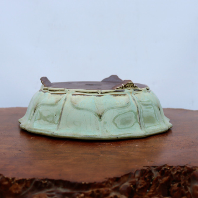 12-Inch Glazed Yixing Bonsai Pot (No. 2321b)