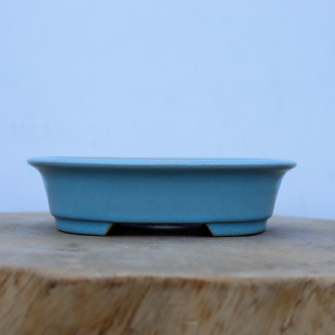 6-Inch Glazed Yixing Bonsai Pot (No. 2331b)