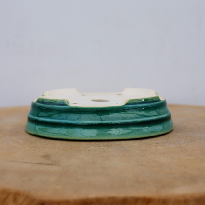 5-Inch Glazed Yixing Bonsai Pot (No. 2328b)
