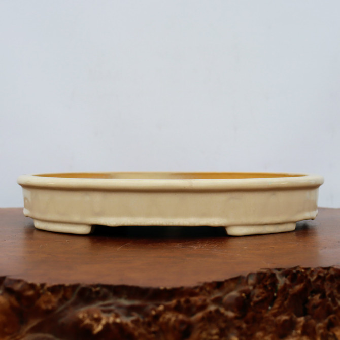 14-Inch Glazed Yixing Bonsai Pot (No. 2308h)